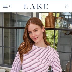 Lake Pima Long Weekend XS-Navy and White Stripe